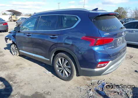 2019 Hyundai Santa Fe Ultimate z USA, uszkodzony, nr VIN 5NMS53AD2KH056716